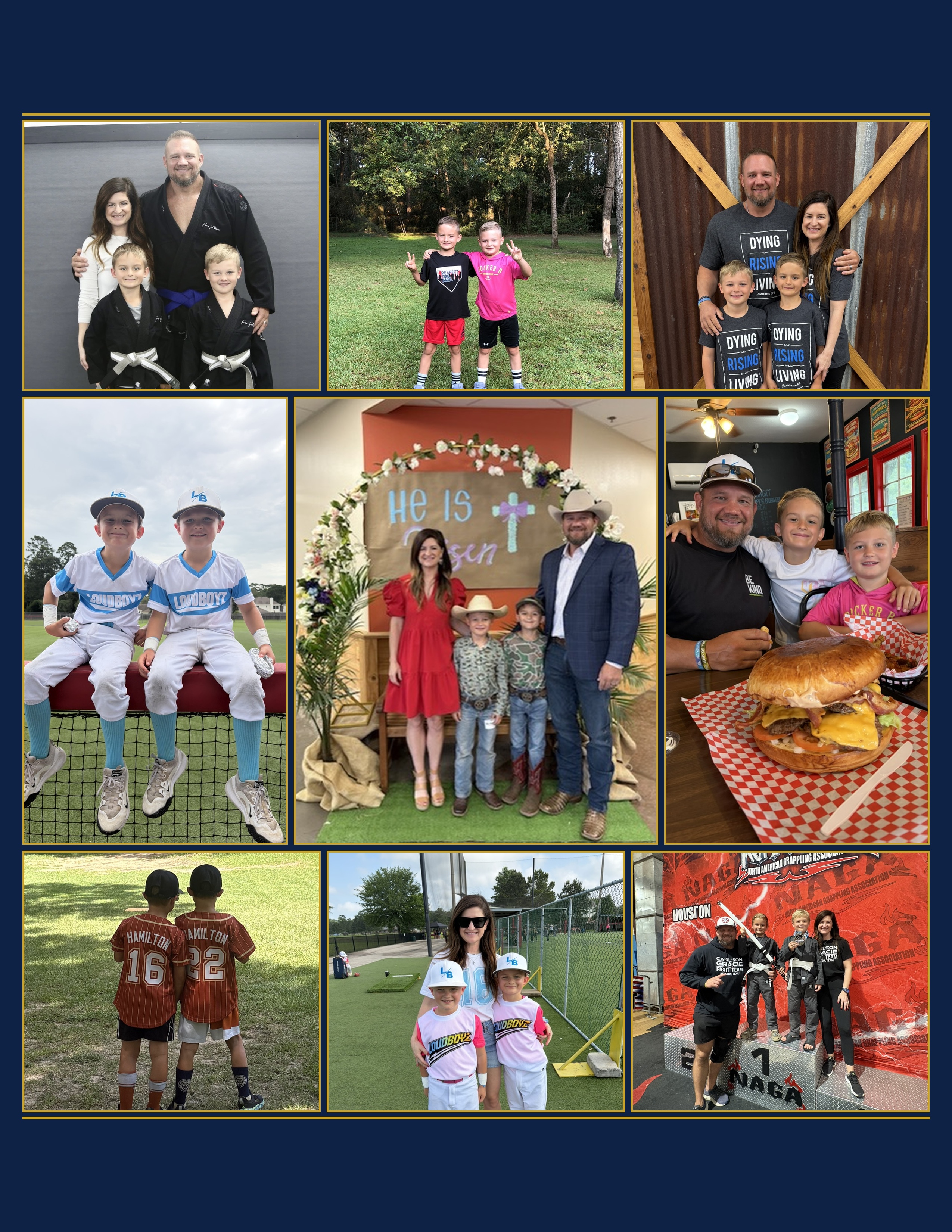 The Hamilton Boys family