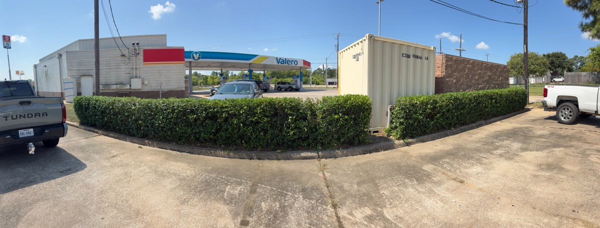 After — clean shaped hedges along HTX Watersports frontage